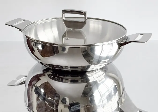 Nồi Lẩu Inox 316 Đúc Liền Khối Haatz CIC6620 - Chịu Nhiệt, Dễ Dàng Vệ Sinh, Phù Hợp Với Mọi Loại Bếp - Dùng Cho 2-6 Người