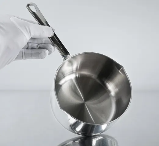 Quánh Inox 316 Haatz CIC1230 12cm - Đúc Liền Khối Chống Dính, Phù Hợp Bếp Từ, Gas, Hồng Ngoại, Dễ Dàng Vệ Sinh