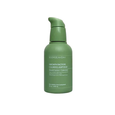 Serum Hỗ Trợ Làm Dịu & Phục Hồi Da Boom De Ah Dah Growth Factors Calming Ampoule 50ml - Giải Pháp Cho Da Nhạy Cảm, Kháng Khuẩn & Tái Tạo Da