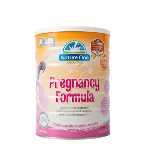 Sữa Dinh Dưỡng Cho Bà Bầu Nature One Dairy Pregnancy Formula 900g - Hỗ Trợ Vitamin, Khoáng Chất, và Tiêu Hóa Cho Phụ Nữ Mang Thai