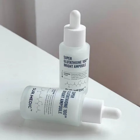 Tinh Chất Sur.Medic Super Glutathione 100™ Bright Ampoule - Serum Dưỡng Sáng Da, Chống Oxy Hóa, Cấp Ẩm, Hỗ Trợ Làm Đều Màu Da 32ml
