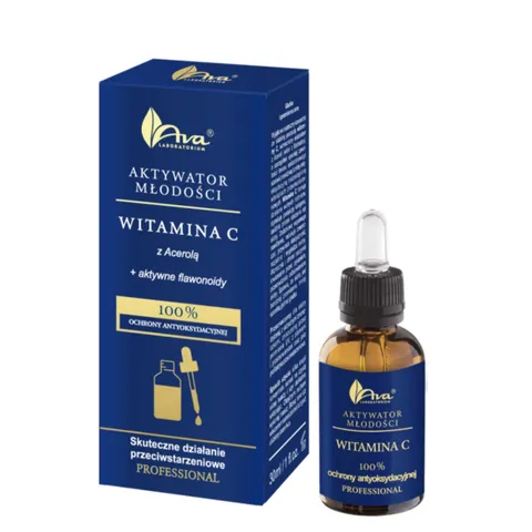 Tinh Chất Dưỡng Trắng Da AVA Laboratorium Vitamin C Youth Activation - Chống Oxy Hóa, Làm Sáng, Làm Đều Màu Da, 30ml