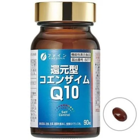 Viên uống Coenzyme Q10 Fine Japan 90 viên - Tăng cường sức khỏe, giảm mệt mỏi, hỗ trợ năng lượng hàng ngày