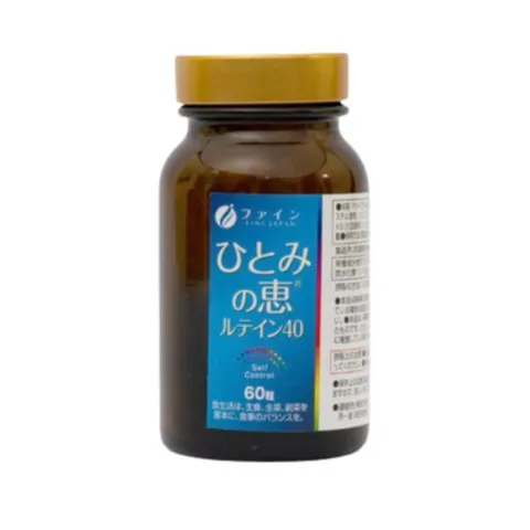Viên Uống Hỗ Trợ Thi Lực FFC Sharp Vision Fine Japan - Bổ Sung Lutein Ester Giúp Bảo Vệ Mắt Khỏi Ánh Sáng Xanh, Hộp 60 Viên
