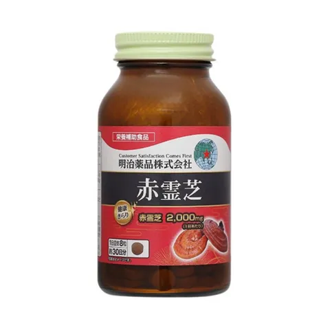 Viên Uống Nấm Linh Chi Đỏ Red Reishi Mushroom Nhật Bản - Hỗ Trợ Tăng Cường Miễn Dịch và Sức Khỏe - 240 Viên Uhak Mushroom