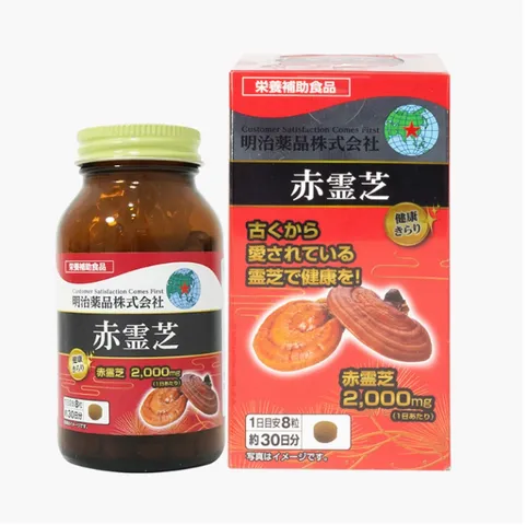 Viên Uống Nấm Linh Chi Đỏ Red Reishi Mushroom Nhật Bản - Hỗ Trợ Tăng Cường Miễn Dịch và Sức Khỏe - 240 Viên Uhak Mushroom