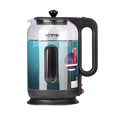 Ấm Siêu Tốc Thủy Tinh 2 Lớp Ủ Ấm Bennix BN-6116EK - Đun Nước Nhanh, Giữ Nhiệt 2 Lít, Thiết Kế Sang Trọng, An Toàn, Tiện Lợi