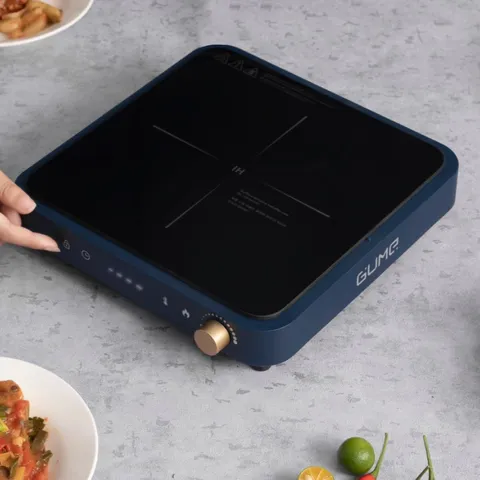 Bếp Từ Đơn Gume GIC LITE-02 - Thiết Kế Nhỏ Gọn, 2000W, Mặt Kính Cường Lực, Điều Khiển Cảm Ứng Tiết Kiệm Điện