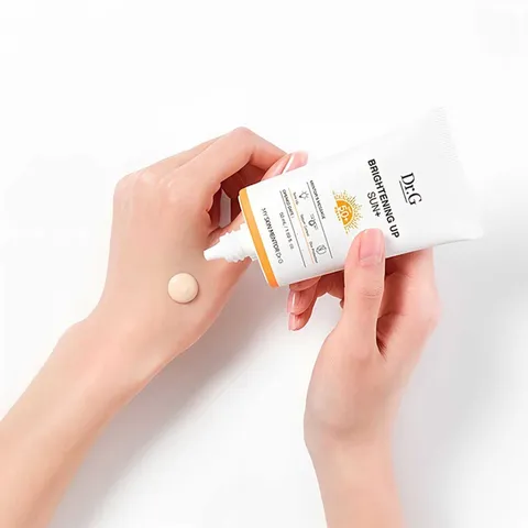 Combo Kem Chống Nắng Dr.G Brightening Up Sun+ SPF50+ - Bảo Vệ Da, Dưỡng Sáng Tự Nhiên (50ml + 20ml)