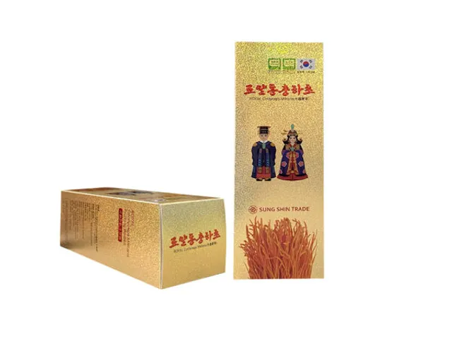 Đông Trùng Hạ Thảo Sấy Khô Daedong Hàn Quốc 100g - Chất Lượng Cao, Hỗ Trợ Sức Khỏe, Dinh Dưỡng Tự Nhiên, Dùng Hãm Trà, Nấu Cháo, Thực Phẩm Chức Năng