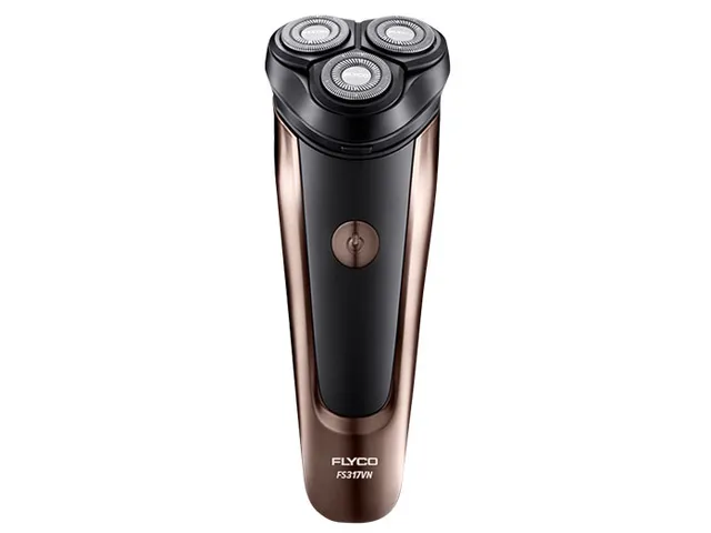 Máy cạo râu Flyco FS-317VN 3 Lưỡi Kép Chống Nước IPX7 - Cạo Khô Và Cạo Ướt - Thiết Kế 3D Thích Hợp Cho Nam