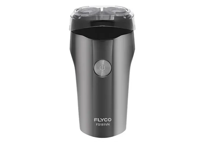 Máy Cạo Râu Flyco FS181VN - Thiết Kế Nhỏ Gọn, 2 Lưỡi Kép Kháng Nước, Cạo Ướt Khô, Sạc USB Type C, Thời Gian Sử Dụng 60 Phút