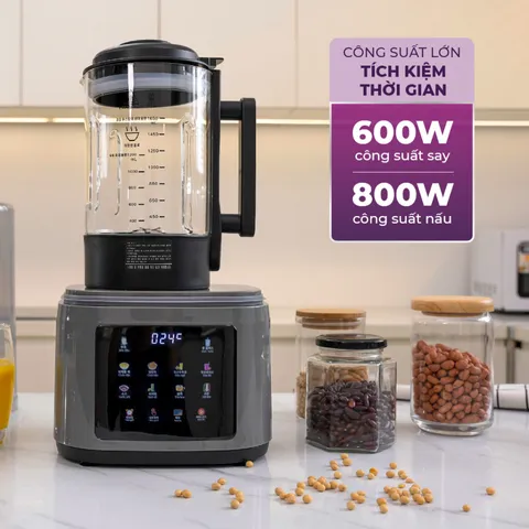 Máy Làm Sữa Hạt Đa Năng Gume GMNMM-2201 - Sữa Hạt, Cháo, Súp, Hẹn Giờ, Tích Hợp Nhiều Chức Năng Tiện Lợi cho Gia Đình