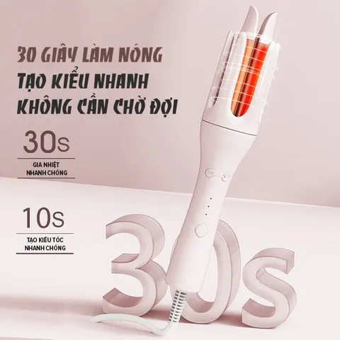 Máy Uốn Tóc Xoăn Tự Động Coclear CJ6511 - Công Nghệ Thông Minh Giúp Tạo Lọn Tóc Đẹp, Giữ Nếp Lâu, Phù Hợp Với Mọi Loại Tóc