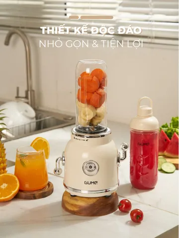 Máy Xay Sinh Tố Đa Năng Gume Hàn Quốc 600ml - Thiết Kế Hiện Đại, Công Suất 300W, Đặc Biệt Cho Cuộc Sống Năng Động