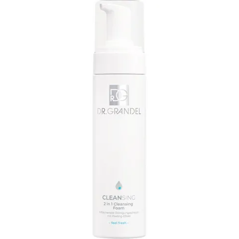 Sữa Rửa Mặt Tạo Bọt 2in1 Dr.Grandel Cleansing Foam 200ml - Tẩy Tế Bào Chết, Ngăn Ngừa Mụn, Làm Sạch Sâu cho Da Dầu