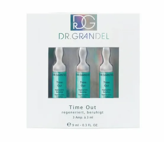 Tinh Chất Dr.Grandel Time Out 3ml - Hỗ Trợ Tái Tạo Da, Cung Cấp Ẩm, Làm Dịu Da Với Chiết Xuất Chồi Cedar Và Quả Sung