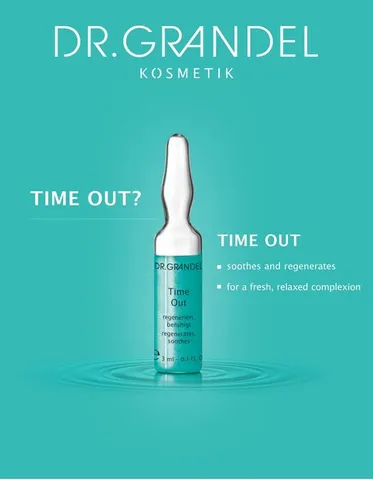 Tinh Chất Dr.Grandel Time Out 3ml - Hỗ Trợ Tái Tạo Da, Cung Cấp Ẩm, Làm Dịu Da Với Chiết Xuất Chồi Cedar Và Quả Sung