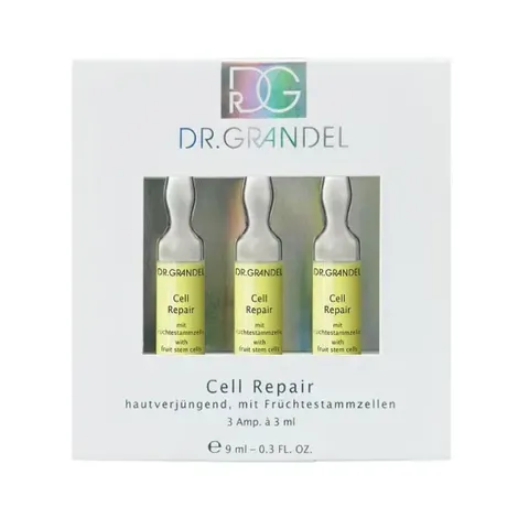 Tinh Chất Hỗ Trợ Trẻ Hóa Dr.Grandel Cell Repair - Tái Tạo Da, Cải Thiện Độ Đàn Hồi, Giảm Dấu Hiệu Già Hóa - Hộp 3 Ống 3ml