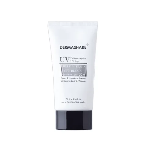 Kem Chống Nắng Dermashare UV Shield SPF50+ PA++++ - Dưỡng Sáng Da, Bảo Vệ Tia UV, Kem Chống Nắng Hàn Quốc 70ml