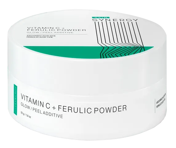 Bột Vitamin C Dưỡng Sáng Da Skin Synergy 50g - Chống Oxy Hóa, Làm Sáng Đều Màu Da với Ferulic Acid 10%