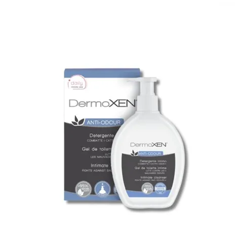 Dung dịch vệ sinh phụ nữ DermoXen Anti-Odour Ý 200ml - Giúp làm sạch, giảm mùi hôi, bảo vệ và dưỡng ẩm vùng kín tự nhiên