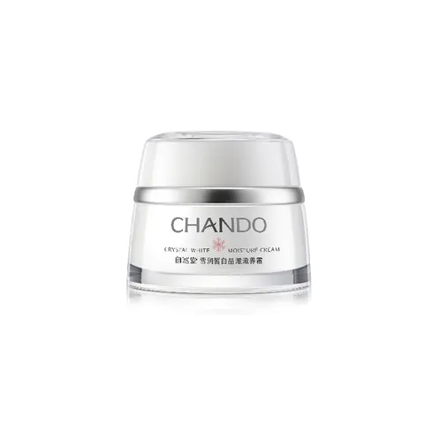 Kem Dưỡng Trắng Da Chando Himalaya Crystal White Moisture Cream 50g - Dưỡng Ẩm, Làm Đều Màu Da, Kiểm Soát Hắc Sắc Tố