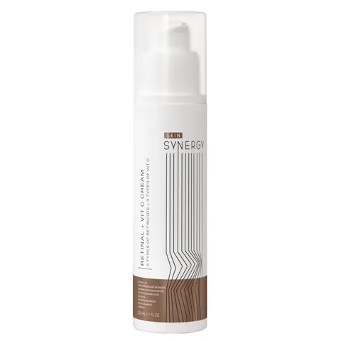 Kem Dưỡng Sáng Da Skin Synergy Retinal + Vitamin C 30ml - Hỗ Trợ Trẻ Hóa, Mờ Thâm, Giảm Nếp Nhăn, Chống Oxy Hóa Cao