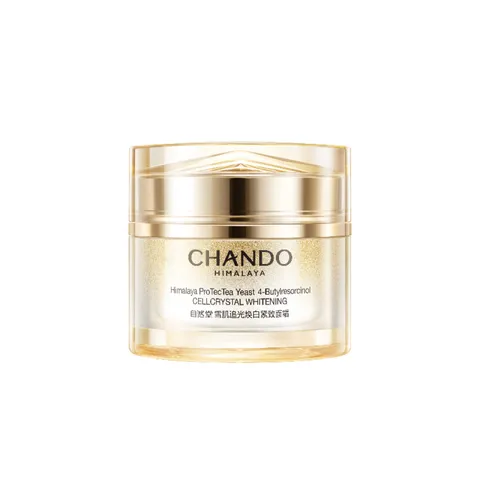 Kem Dưỡng Trắng Da Chando Himalaya Cellcrystal 55g - Hỗ Trợ Làm Sáng Da, Mờ Nám, Dưỡng Ẩm Tối Ưu