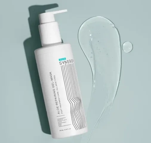 Mặt Nạ Gel Lô Hội Skin Synergy 200ml - Gel Hỗ Trợ Làm Dịu Da, Phục Hồi Sau Thẩm Mỹ, Giảm Kích Ứng và Cấp Ẩm Sâu