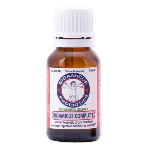 Men Vi Sinh BioAmicus Complete 10 Chủng - Hỗ Trợ Tiêu Hóa và Miễn Dịch Cho Trẻ, Dạng Nhỏ Giọt Tiện Lợi 10ml