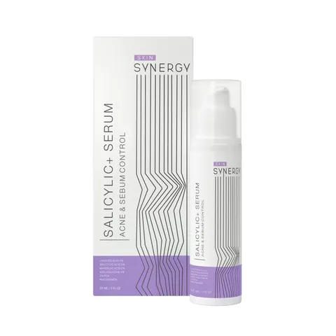 Serum Hỗ Trợ Giảm Nhờn Mụn Skin Synergy Salicylic - Tinh Chất Dưỡng Da Cho Da Dầu, Hỗ Trợ Thông Thoáng Lỗ Chân Lông 30ml