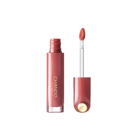 Son Kem Chando Himalaya Velvet Matte Liquid Lip Cream P01 Peach - Tông Hồng Đào Nhẹ Nhàng, Chất Son Mịn Lì, Trang Điểm Tự Nhiên