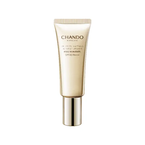 Sữa Chống Nắng Chando Himalaya Cellcrystal Whitening Emulsion SPF 40 - Bảo Vệ Da UV, Dưỡng Trắng, Chống Oxy Hóa, Phù Hợp Mọi Loại Da
