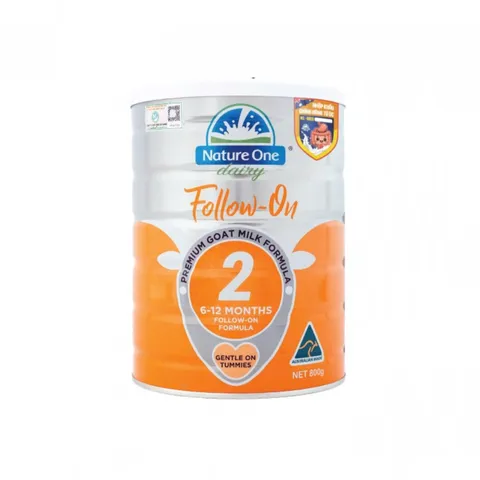 Sữa dê Nature One Dairy Goat 2 cho bé 6-12 tháng - 36 dưỡng chất, vitamin và khoáng chất cho sự phát triển toàn diện