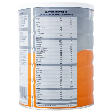 Sữa dê Nature One Dairy Goat 2 cho bé 6-12 tháng - 36 dưỡng chất, vitamin và khoáng chất cho sự phát triển toàn diện