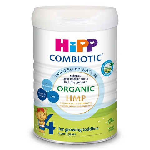 Sữa Công Thức Hữu Cơ HiPP 4 Combiotic HMP 800g Dành Cho Trẻ Trên 3 Tuổi - Tăng Cường Kháng Miễn Dịch và Phát Triển Chiều Cao