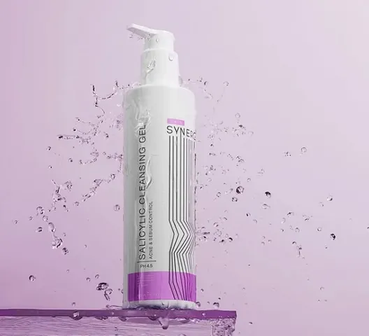 Sữa Rửa Mặt Cho Da Mụn Skin Synergy Salicylic Cleansing Gel 200ml - Giải Pháp Thông Thoáng Chống Mụn Dầu, Ngừa Mụn Đầu Đen
