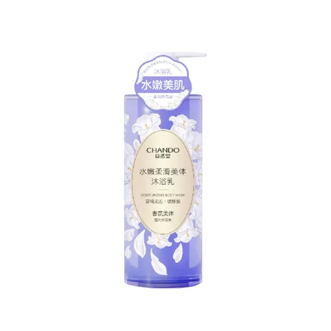 Sữa Tắm Dưỡng Ẩm Chando Himalaya 600ml - Nuôi Dưỡng Da Mềm Mượt, Làm Sạch Dịu Nhẹ, Thích Hợp Da Nhạy Cảm