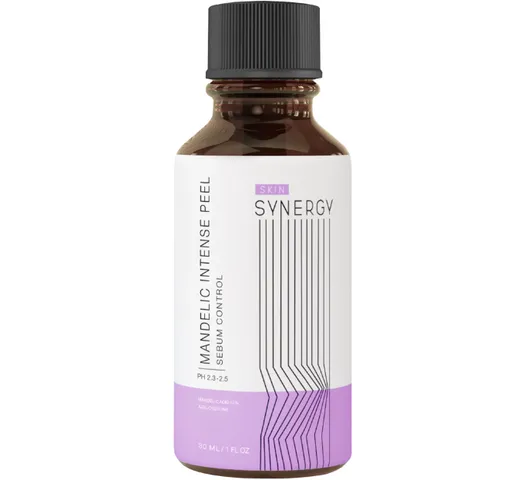 Tinh Chất Peel Da Dầu Mụn Skin Synergy Mandelic Intense Peel 30ml - Giúp Làm Sạch Sâu, Cải Thiện Tình Trạng Mụn và Đều Màu Da