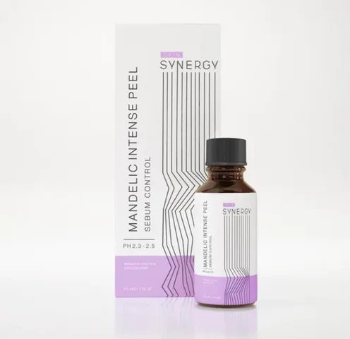 Tinh Chất Peel Da Dầu Mụn Skin Synergy Mandelic Intense Peel 30ml - Giúp Làm Sạch Sâu, Cải Thiện Tình Trạng Mụn và Đều Màu Da