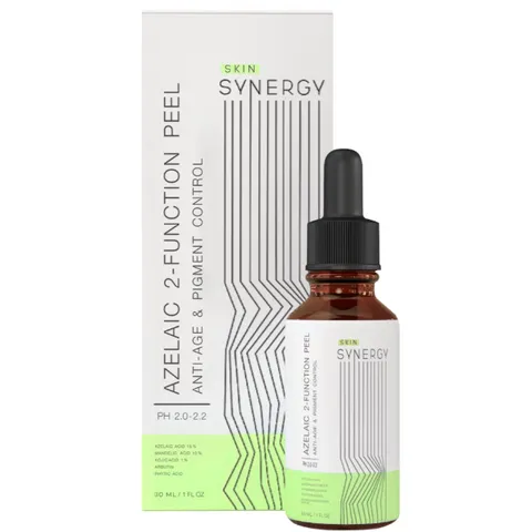 Tinh Chất Peel Da Skin Synergy Azelaic 2-Function Peel 30ml - Giúp Làm Sáng Da, Cải Thiện Kết Cấu Da, Phù Hợp Mọi Loại Da