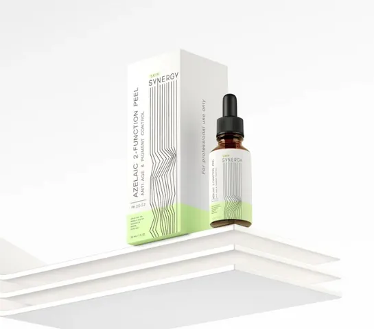 Tinh Chất Peel Da Skin Synergy Azelaic 2-Function Peel 30ml - Giúp Làm Sáng Da, Cải Thiện Kết Cấu Da, Phù Hợp Mọi Loại Da