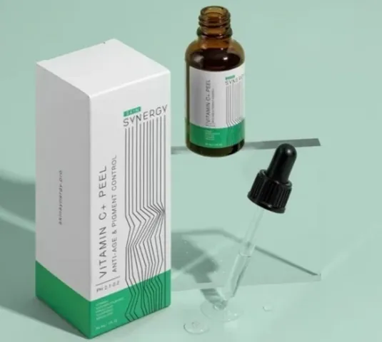 Tinh Chất Peel Tái Tạo Da Skin Synergy Vitamin C+ Peel 30ml - Giúp Làm Mờ Vết Thâm, Tăng Cường Độ Đàn Hồi, Phù Hợp Da Nhạy Cảm