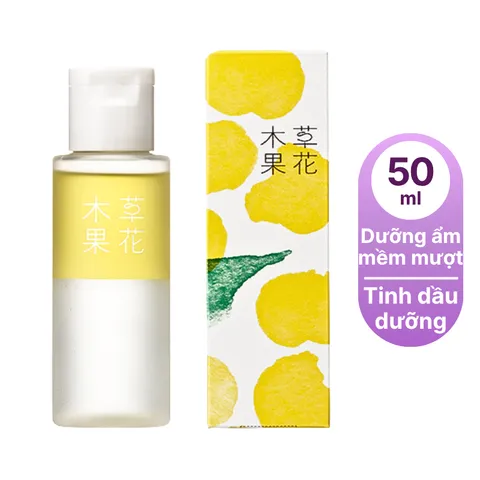 Tinh Dầu Dưỡng Ẩm Đa Năng Yuzu Sokamocka Nhật Bản - Dưỡng Da & Tóc, Hương Yuzu Tự Nhiên, 50ml
