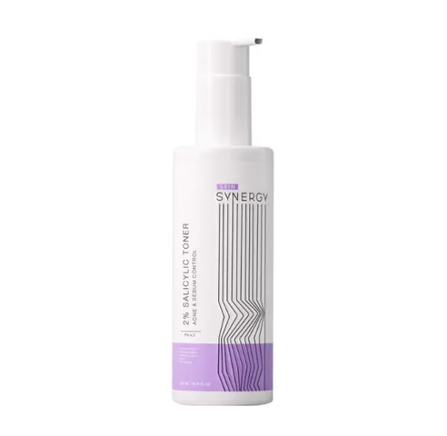 Toner 2% Salicylic Skin Synergy - Nước Cân Bằng Da Dầu Mụn 200ml, Giảm Nhờn Mụn, Cải Thiện Kết Cấu Da, Chiết Xuất Thiên Nhiên