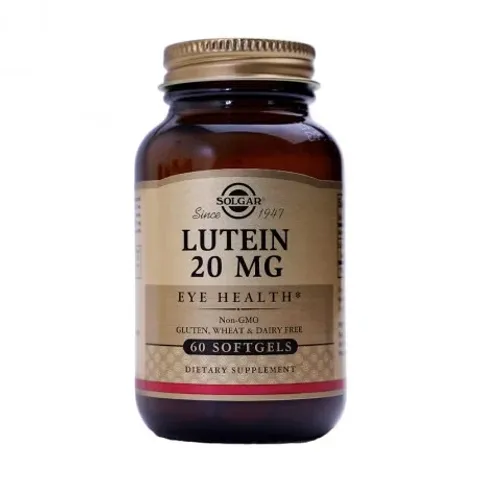 Viên Uống Hỗ Trợ Mắt Solgar Lutein 20mg - Bảo Vệ Thị Lực Khỏe Mạnh, Ngăn Ngừa Tác Hại Ánh Sáng Xanh - Sống Khỏe, Sống Đẹp