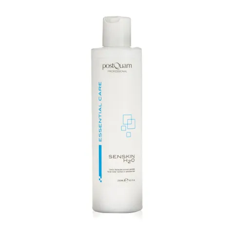 Nước Cân Bằng PostQuam Essential Care Senskin H2O 250ml - Toner Dành Cho Da Thường, Nhạy Cảm, Cấp Ẩm và Làm Dịu Da