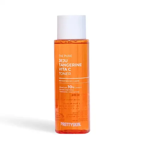 Nước Hoa Hồng Pretty Skin Vita C - Toner Dưỡng Da Chiết Xuất Quýt Jeju, Làm Sáng Da, Cân Bằng Ẩm, 250ml