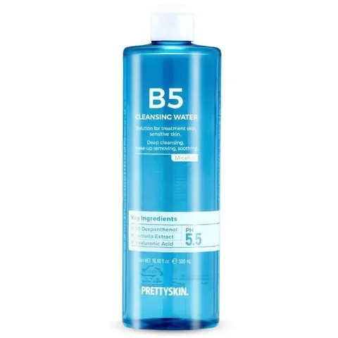 Nước Tẩy Trang B5 Pretty Skin 500ml Cho Da Nhạy Cảm - Cleansing Water Dịu Nhẹ Hỗ Trợ Phục Hồi Da Treatment